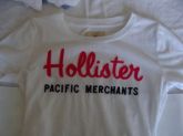Camiseta Hollister Feminina Branca