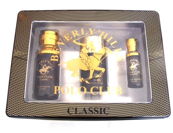 Kit Polo Club Hot Masc. Beverly Hills R$ 175,00